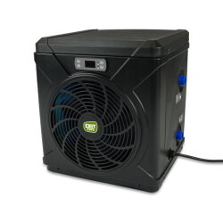 Bomba de calor EXIT de 22 m³ (5,5 kW) de piscina, color negro